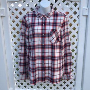 TOMMY HILFIGER WOMAN'S PLAID SHIRT